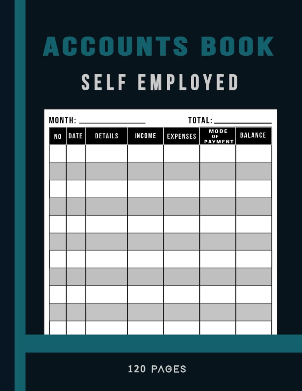 ACCOUNTS BOOK FOR SELF EMPLOYED: A simple and effective Accounts Ledger,Income and Expenses,Bookkeeping Cash BOOK for Personal/small scale Business. ... x 11) Inches. a Perfect Gift Business Owners