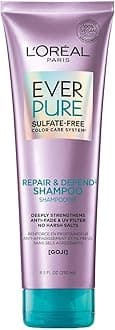 EverPure Repair and Defend Sulfate Free Shampoo for Color-Treated Hair, Strengthens and Repairs Damaged Hair, with Goji, 8.5 Fl; Oz (Packaging May Vary)