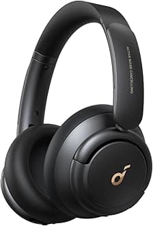 soundcore by Anker Life Q30 Hybrid Active Noise Cancelling Bluetooth Headphones with Multiple Modes, Hi-Res Sound, Custom Eq Via App, 40H Playtime, Comfortable Fit, Multipoint Connection - Over Ear
