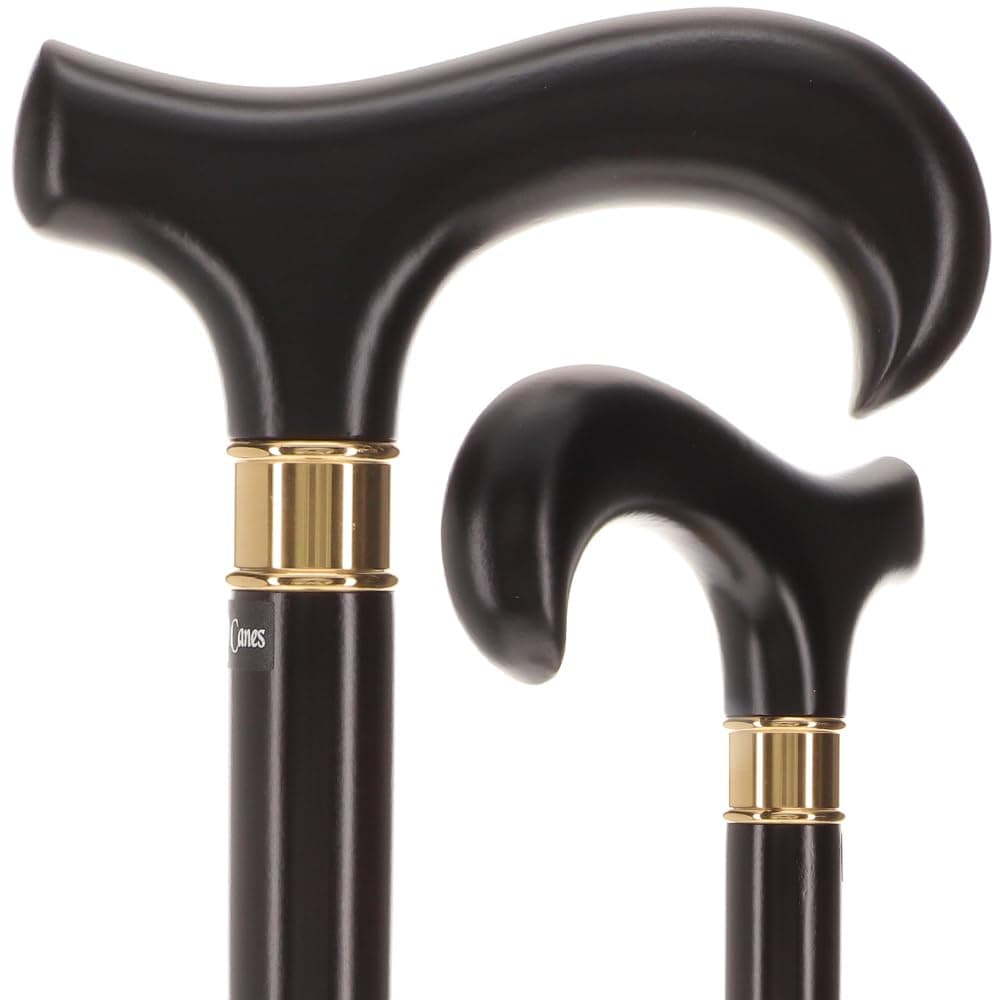 Extra Strong Derby Walking Canes – Heavy-Duty Canes with Elegant Handles, Extra-Long Shafts & Premium Wood Designs – Supports Up to 500 lbs for Tall Men and Women