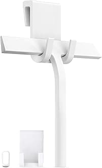 Multi-Purpose silicone squeegee white - - 23 cm wiping width - - Shower squeegee with suspension - - Removes liquids without leaving any residue - - Window scrubber with stainless steel core