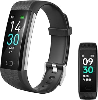 Jawploy S5 Fitness Tracker (Black - Medium Screen)