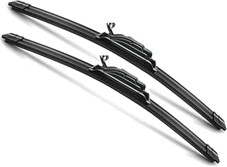 16 inch + 16 inch Compatible with Jeep Gladiator 2020-2025 Wrangler 2018-2022 DODGE Viper 02-99 MERCEDES-BENZ G63 AMG 17-13 G550 17-09 G500 08-02 G55 11-03 Front Windshield Wiper Blade 2 Pack