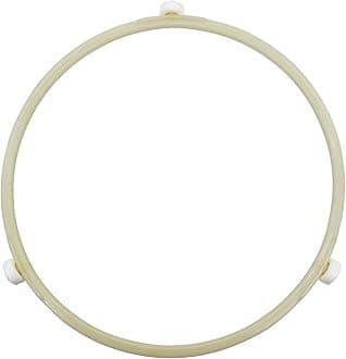 7.4" Microwave Turntable Plate Roller Ring with 14mm Rollers, Replacement Parts Fit for Most Microwaves, Ring Outer Diamater 7.4" / 188mm, Rollers Height: 14mm - 2 Pack