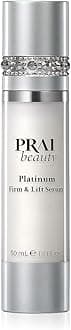 PRAI Beauty Platinum Firm and Lift Serum, Anti-Aging Face Serum for Instant Face Lift, Nourishing and Hydrating Serum, Vegan, Cruelty-Free, 1.7 Fl oz