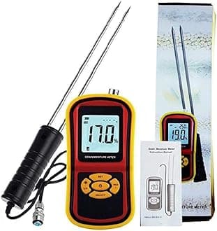 KERRO® Grain Moisture Meter with Measuring Probe & Digital Display