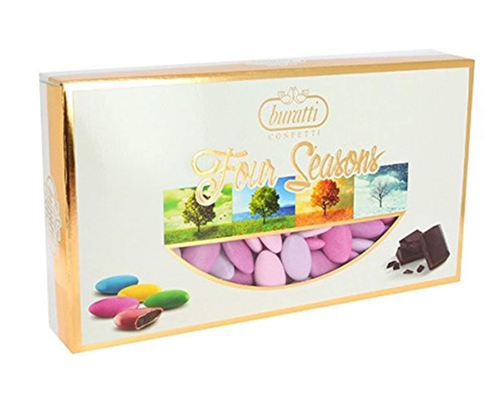 Multicoloured Chocolate Confetti / Sugared Almonds Shaded 1 kg Lilac - Spring
