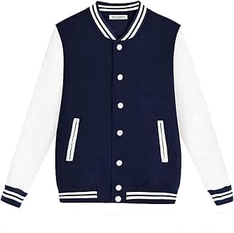 Koverify Solid unisex Varsity Jacket For men and Women/Baseball Jacket/University Jacket