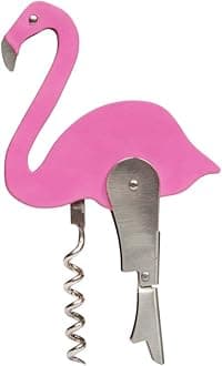 SUCK UK Bottle Opener Flamingo Bottle Opener Cork Opener