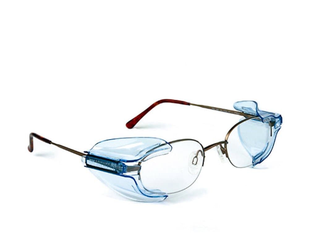 Safety Optical Service B26+ Wing Mate Glasses Side Shields- Fits Small to Medium Eyeglasses (2 Pair)