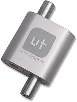 UrbanTrapeze Cable Stop, Adjuster And Gripper For ⅛ Inch Steel Cable Or Wire Rope - No Crimping Tool Needed, Pack of 50