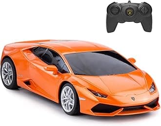 Lamborghini Remote Control Car, 1:24 RC Lamborghini HURACÁN LP610-4 Toy Car Model Vehicle, Orange