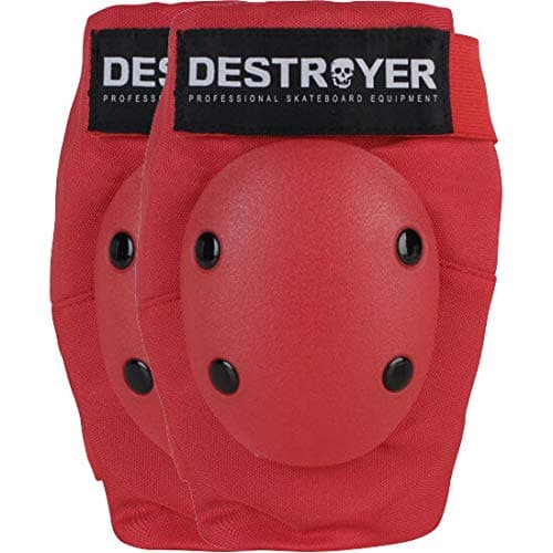 Destroyer Amateur Red Elbow Pads - X-Large