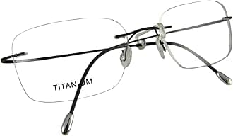 Rimless Titanium Eyeglass frames Men Hingeless Light weight 55-18-140