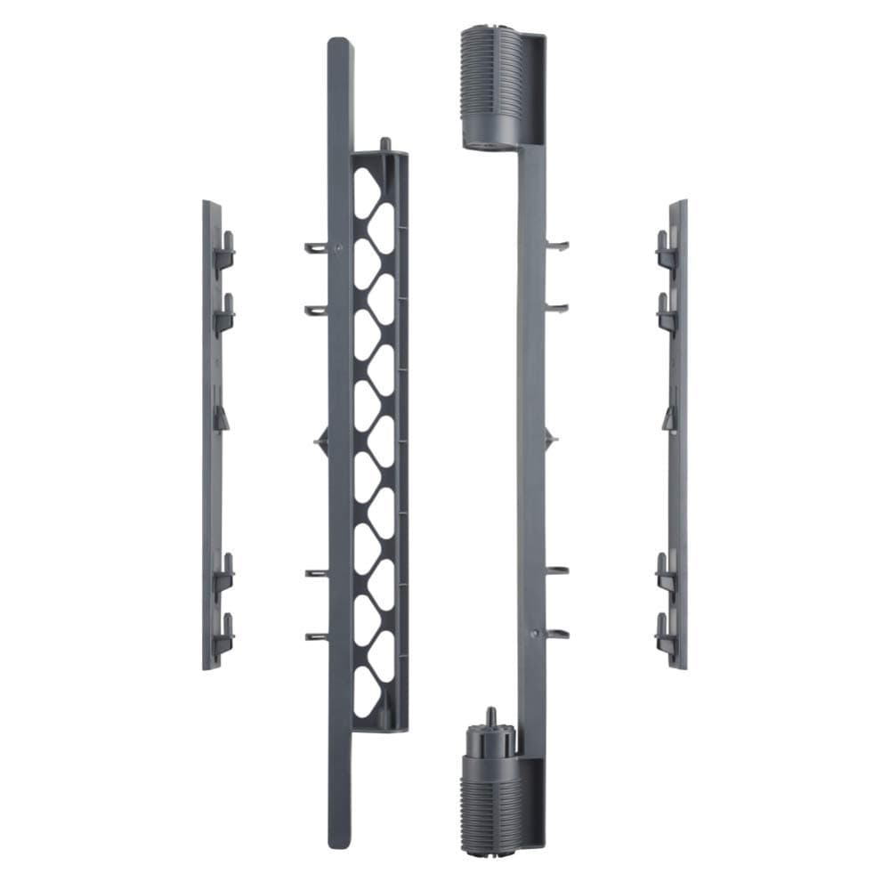 Superyard Wall Mount Kit" by North States: Hardware to Make Any Superyard Classic, Colorplay or Indoor-Outdoor 6-Panel Play Yard or 2-Panel Play Yard Extension into an Extra-Wide Barrier (Gray)