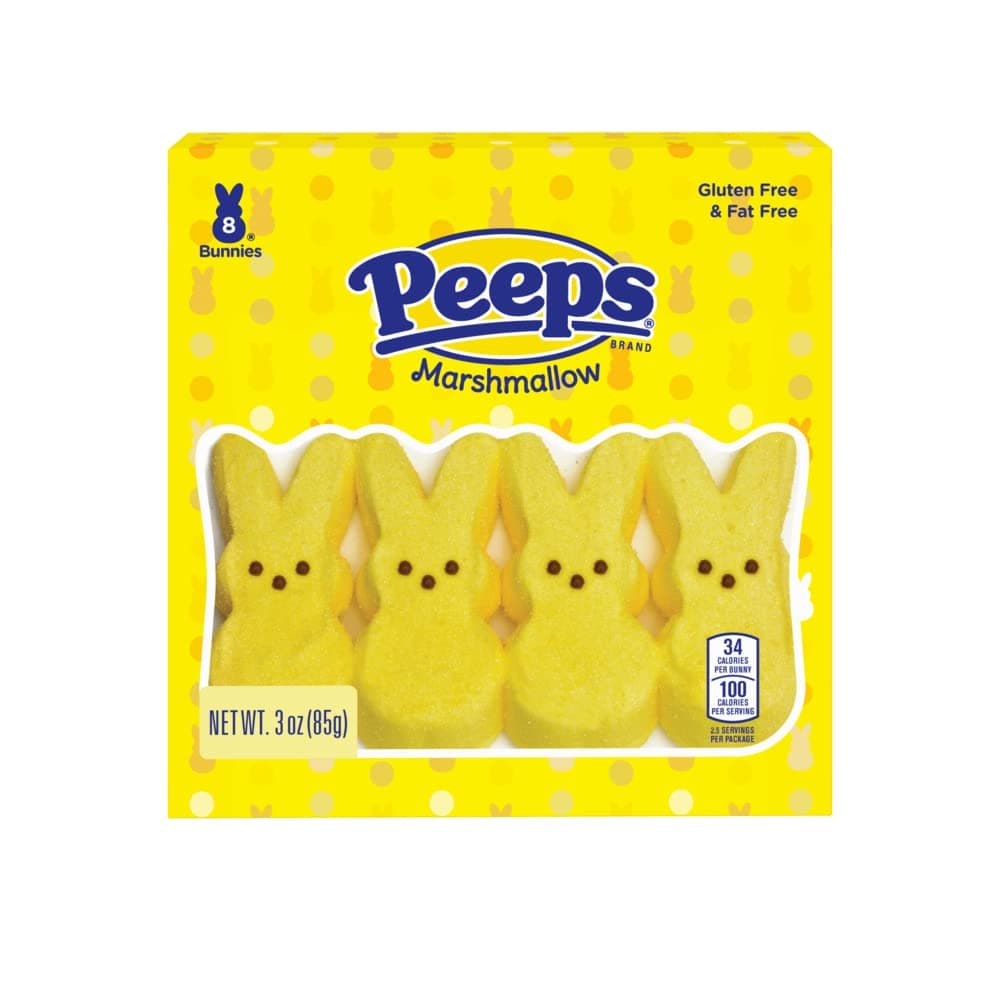 Peeps (1) Yellow Marshmallow Bunny Easter Candy - Gluten Free - 3 oz / 85 g