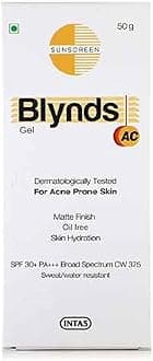 Blynds Ac Sun Screen Gel For Normal Skin Type 50Gm, spf 30