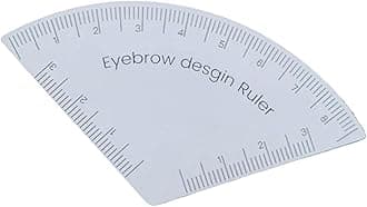 2Pcs Fast Drawing Eyebrow Design Ruler Microblading Mapping Tool Shaping Permanent Makeup Drawing Guide Ruler Tattoo Supplies Reuse