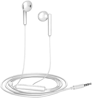 Original Huawei AM-115 Headset in White for Huawei P9 Lite Headphones with Volume Control and Microphone