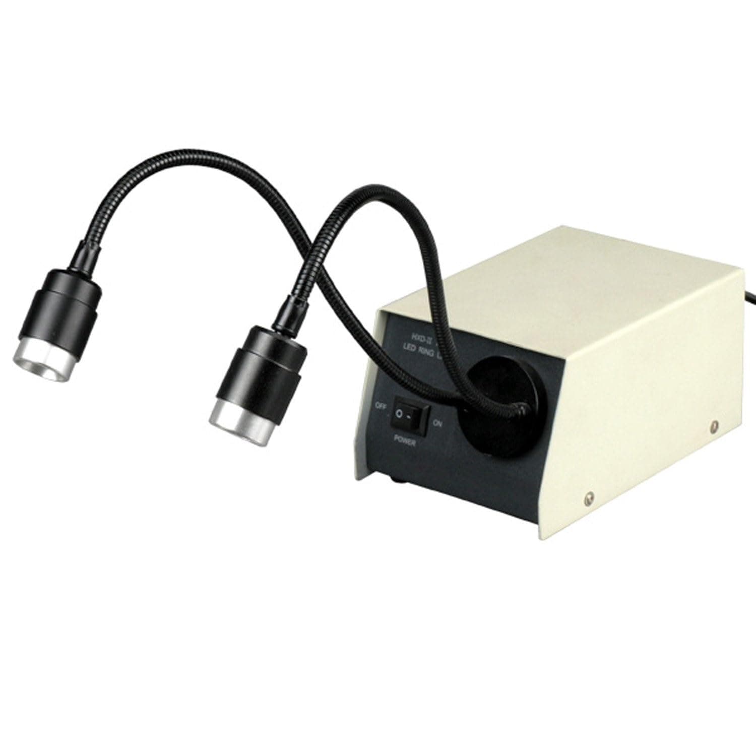 AmScopeLED-14M 14-LED Microscope Dual Gooseneck Lights