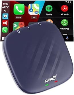 Tbox Plus Android 13.0 CarPlay Box for Wired CarPlay Ai Box Adapter, 8GB+128GB,8-Core,for Netflix,for YouTube,for Hulu,Online Upgrade