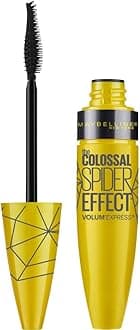 Maybelline New York Volum' Express The Colossal Spider Effect Washable Mascara, Glam Black, 0.33 fl. oz.