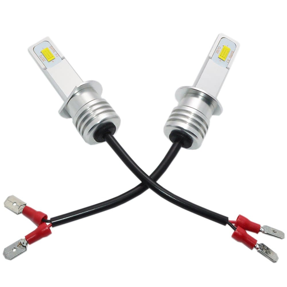 H1 LED Fog Light Bulb Newest Version 3570 CSP-Chips LED Fog Lamp Bulbs White 6000K Use For Fog Lights