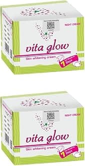 GTRYU Vita Glow Night Cream, Skin Whitening Formula for Face, (Pack Of 2 30 Gm)
