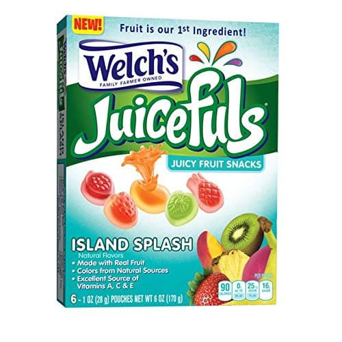 Welch's Island Splash Juicy Fruit Snacks ( 3 boxes )