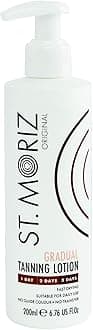 ST. MORIZ St GRADUAL TANNING LOTION 200ml with Pump Action Top