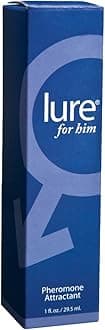 Lure for Him Pheromone Attractant Cologne, 1 Fluid Ounce (29 ml) Bottle
