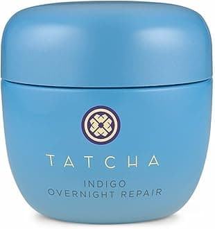 Indigo Overnight Repair | Face Cream & Serum Treatment, Fragrance Free Night Cream, 50 ml | 1.7 oz