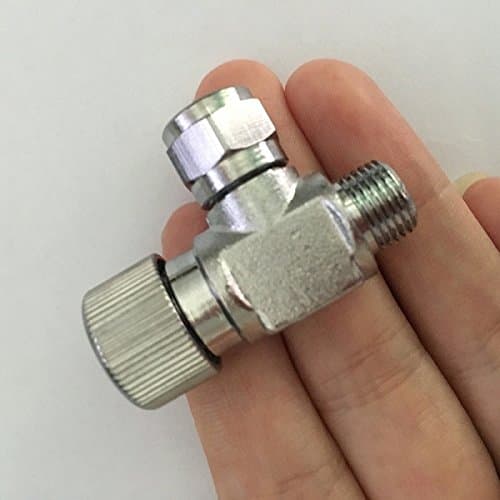 Single Aquarium CO2 bubble counter Needle Adjustment Valve Regulator live Plant Tank Gauge DIY Diffuser System trachea air tube