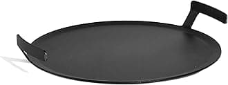 Made In Cookware - Seasoned 17" Round Carbon Steel Griddle - (Like Cast Iron, but Better) - Professional Cookware - Crafted in Sweden - Induction Compatible