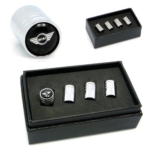 Mini Valve Dust Caps : Black