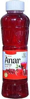Natraj The Right Choice Anar Sharbat Syrup, 750 ml – Refreshing Pomegranate Drink, Rich in Flavor & Aroma, Ideal for Cooling Beverages, Mocktails, and Family Gatherings.
