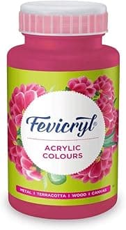 Fevicryl Pidilite Acrylic Neon Colour (500 ml, Pink)