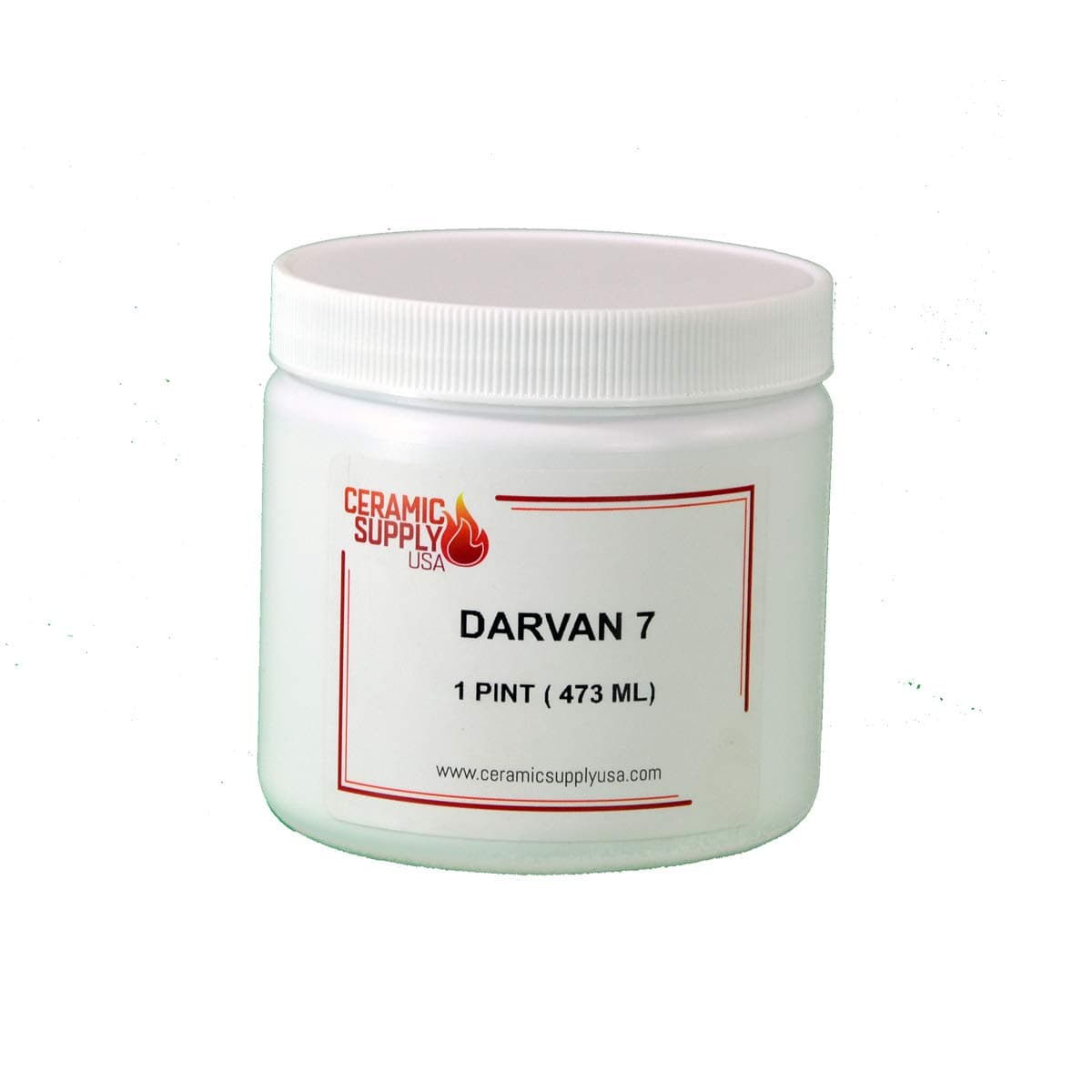 RT Vanderbilt - DARVAN 7-N - Premium Liquid Slip & Glaze Dispersing Agent- Deflocculant for Stable Ceramic Casting Slips & Glazes - Sodium Silicate Alternative - Won't Degrade Plaster Molds