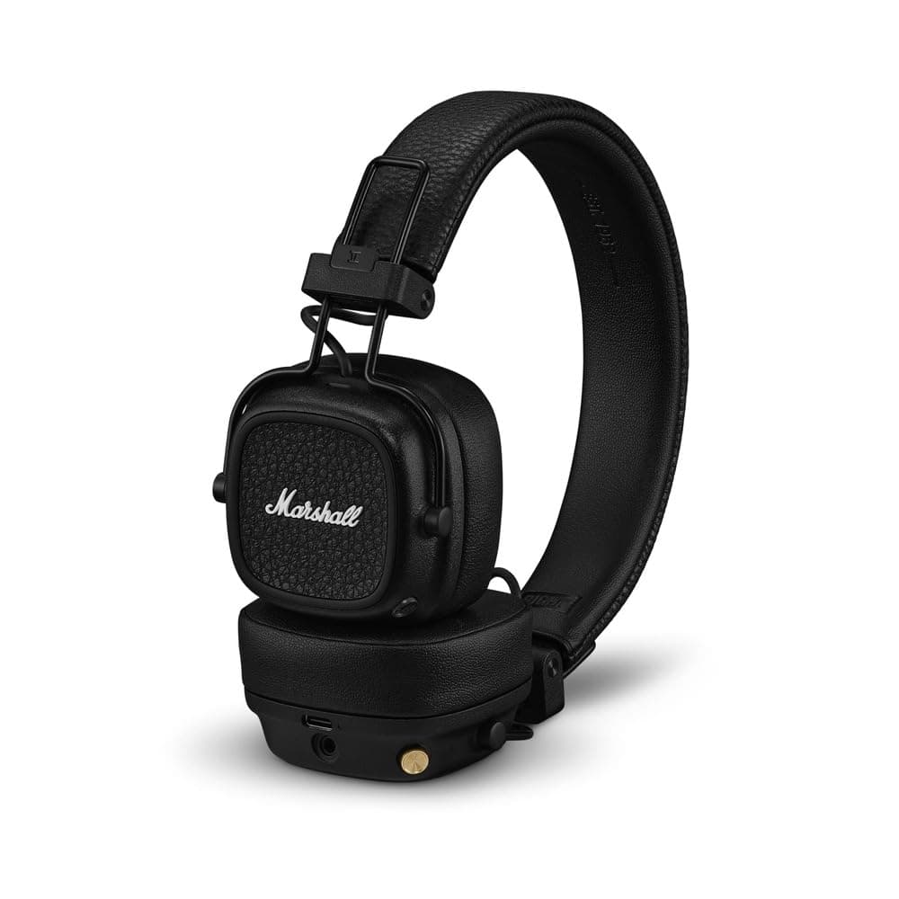 Major V Wireless On Ear Headphones, Black