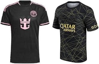 Inter Miamii M10 Black Football Pariss Jersey 2024/2025 for Men,Boys