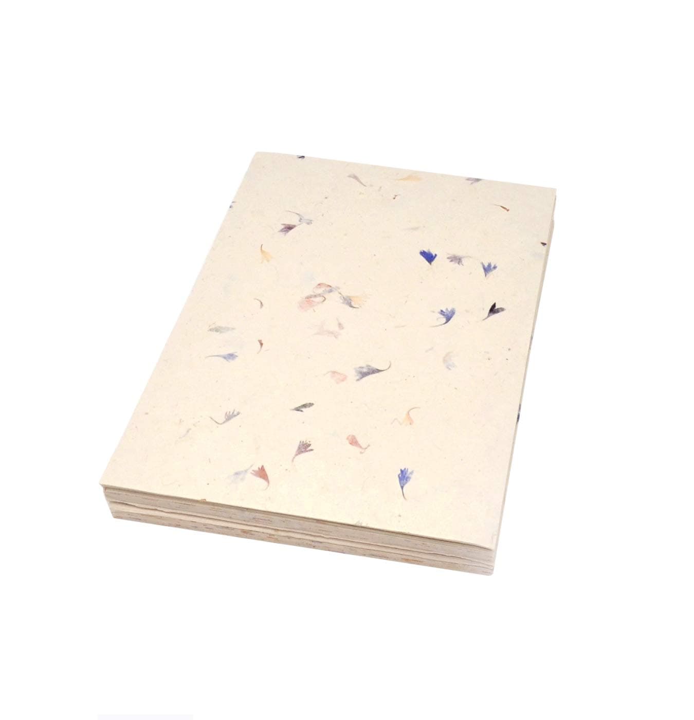 A4 Lokta Computer Paper - Cornflower Petal on Natural - 20 Sheets