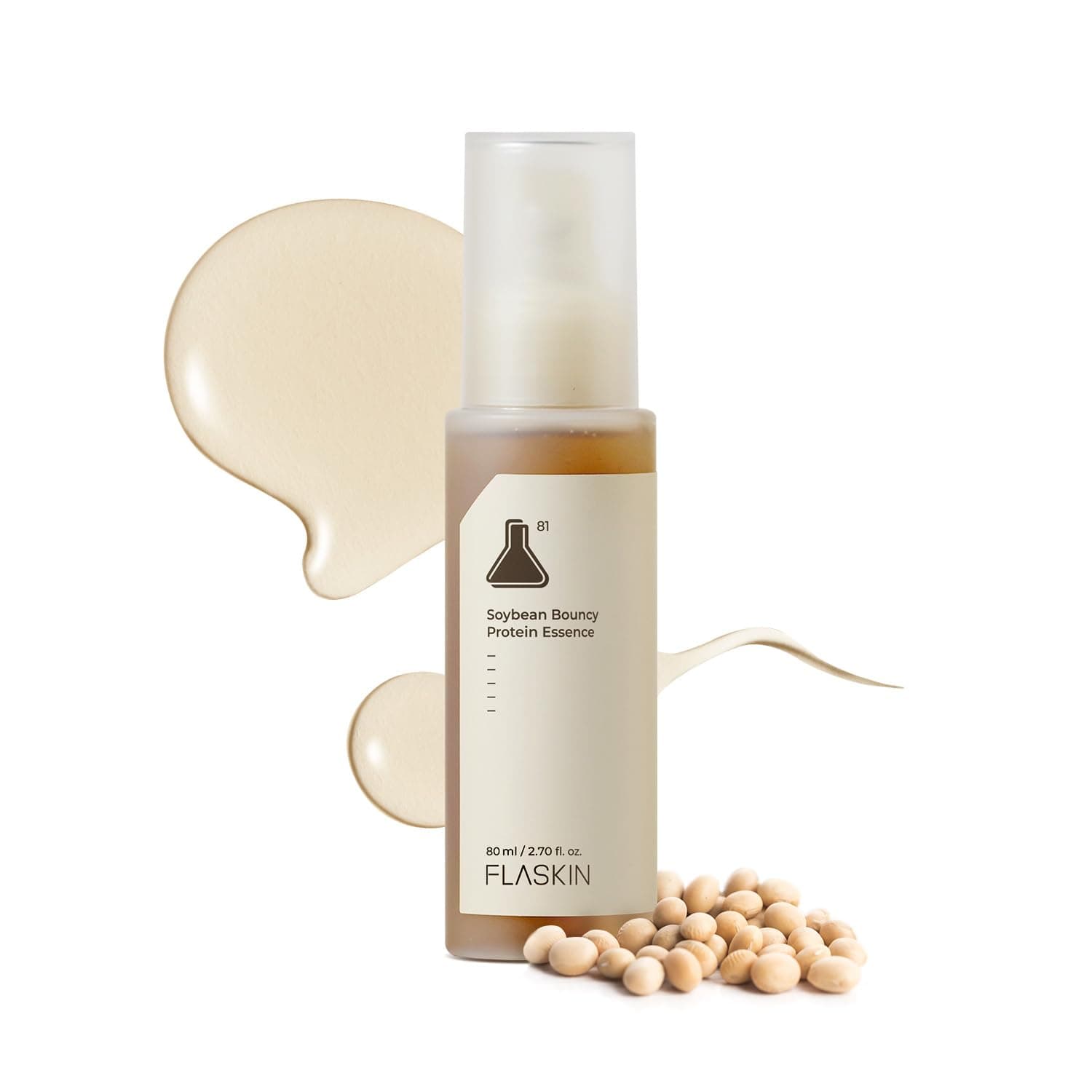 FLASKIN Soybean Bouncy Protein Essence 80ml