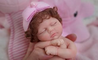 Mire & Mire 7'' Full Platinum Silicone Reborn Baby Doll
