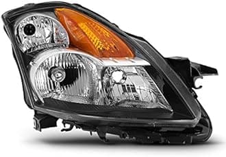 AKKON - For 07-09 Altima 4 Doors Sedan Halogen Type Passenger Right Side Headlight Front Lamp Direct Replacement