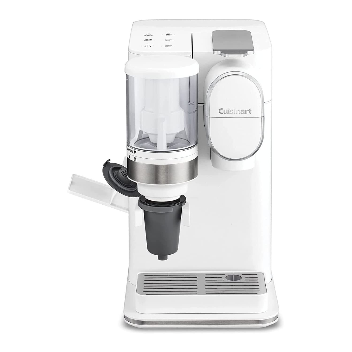 DGB-2W Grind & Brew Single-Serve Coffeemaker, White