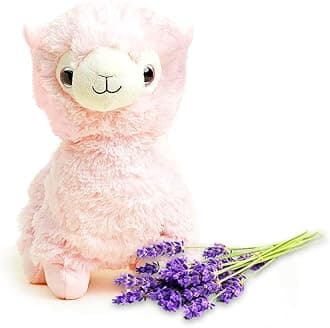 Microwavable French Lavender Scented Plush Llama