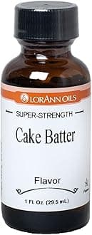 LorAnn Oils Super Strength Cake Batter Flavor, 1 ounce bottle