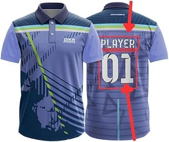 Dika Sports Custom Name and Logo Jersey Cricket t-Shirt Short Sleeve Sport t Shirt for menindian Cricket Team Jersey | 2 Year to 5XL