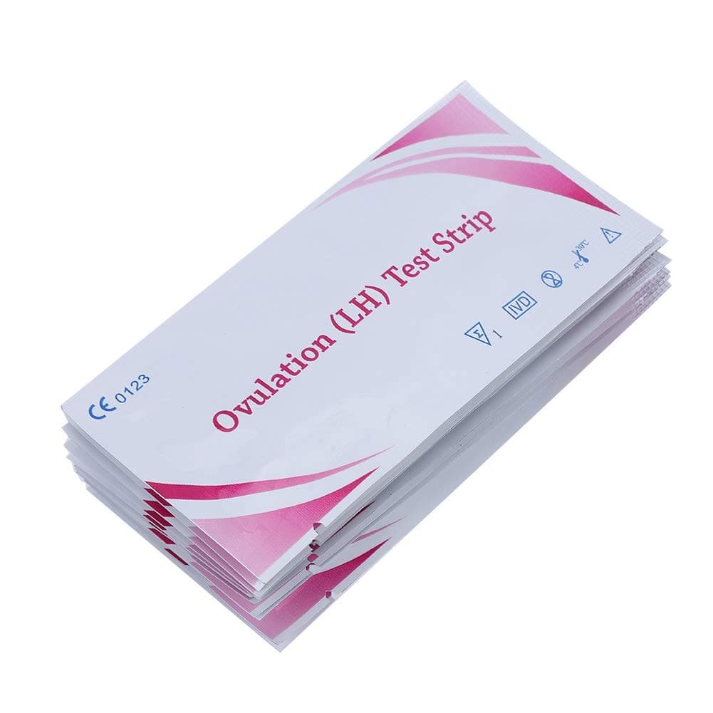 Ovulation Predictor Kit, 10pcs Individual Package Ovulation Test Strip, Hygienic for Ovulation Test Ovulation Predict