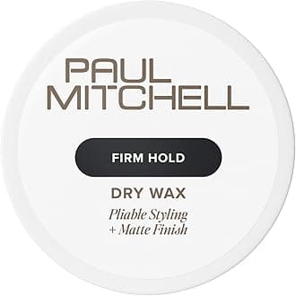 Paul Mitchell Dry Wax, Long-Lasting Hold, Matte Finish, For All Hair Types, 1.8 oz